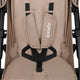 Carucior sport, Lionelo, Annet Plus, De la nastere, Cu accesorii si capotina XXL reglabila, 0 - 22 Kg, Conform cu standardele europene de securitate EN1888-1 si EN1888-2, Bej