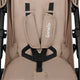 Carucior sport, Lionelo, Annet Plus, De la nastere, Cu accesorii si capotina XXL reglabila, 0 - 22 Kg, Conform cu standardele europene de securitate EN1888-1 si EN1888-2, Bej