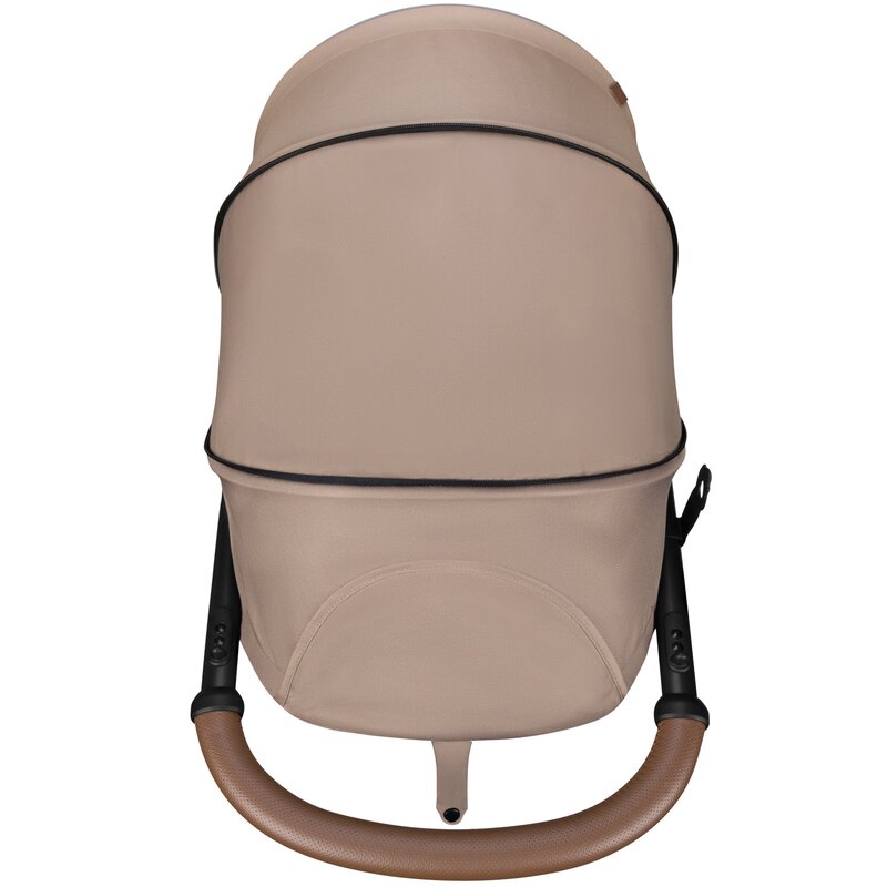 Carucior sport, Lionelo, Annet Plus, De la nastere, Cu accesorii si capotina XXL reglabila, 0 - 22 Kg, Conform cu standardele europene de securitate EN1888-1 si EN1888-2, Bej - gogobaby.ro
