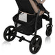 Carucior sport, Lionelo, Annet Plus, De la nastere, Cu accesorii si capotina XXL reglabila, 0 - 22 Kg, Conform cu standardele europene de securitate EN1888-1 si EN1888-2, Bej