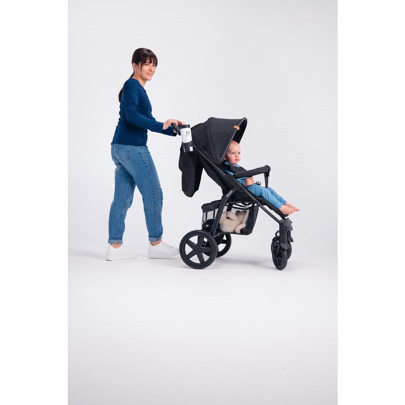 Carucior sport, Lionelo, Annet Plus, De la nastere, Cu accesorii si capotina XXL reglabila, 0 - 22 Kg, Conform cu standardele europene de securitate EN1888-1 si EN1888-2, Bej