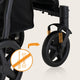 Carucior sport, Lionelo, Annet Plus, De la nastere, Cu accesorii si capotina XXL reglabila, 0 - 22 Kg, Conform cu standardele europene de securitate EN1888-1 si EN1888-2, Bej