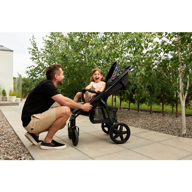 Carucior sport, Lionelo, Annet Plus, De la nastere, Cu accesorii si capotina XXL reglabila, 0 - 22 Kg, Conform cu standardele europene de securitate EN1888-1 si EN1888-2, Bej - gogobaby.ro