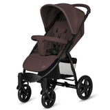 Carucior sport, Lionelo, Annet Plus, De la nastere, Cu accesorii si capotina XXL reglabila, 0 - 22 Kg, Conform cu standardele europene de securitate EN1888-1 si EN1888-2, Maro