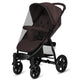 Carucior sport, Lionelo, Annet Plus, De la nastere, Cu accesorii si capotina XXL reglabila, 0 - 22 Kg, Conform cu standardele europene de securitate EN1888-1 si EN1888-2, Maro