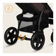 Carucior sport, Lionelo, Annet Plus, De la nastere, Cu accesorii si capotina XXL reglabila, 0 - 22 Kg, Conform cu standardele europene de securitate EN1888-1 si EN1888-2, Maro