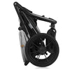 Carucior sport, Lionelo, Azura, Cu 3 roti, Cu baldachin XXL impermeabil, Pliere compacta, Pana la 22 kg, 6-48 luni, Conform cu standardele europene de securitate EN1888-1 si EN1888-2, Gri