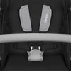 Carucior sport, Lionelo, Azura, Cu 3 roti, Cu baldachin XXL impermeabil, Pliere compacta, Pana la 22 kg, 6-48 luni, Conform cu standardele europene de securitate EN1888-1 si EN1888-2, Gri