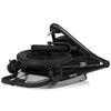 Carucior sport, Lionelo, Azura, Cu 3 roti, Cu baldachin XXL impermeabil, Pliere compacta, Pana la 22 kg, 6-48 luni, Conform cu standardele europene de securitate EN1888-1 si EN1888-2, Gri