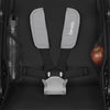 Carucior sport, Lionelo, Azura, Cu 3 roti, Cu baldachin XXL impermeabil, Pliere compacta, Pana la 22 kg, 6-48 luni, Conform cu standardele europene de securitate EN1888-1 si EN1888-2, Gri