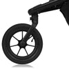 Carucior sport, Lionelo, Azura, Cu 3 roti, Cu baldachin XXL impermeabil, Pliere compacta, Pana la 22 kg, 6-48 luni, Conform cu standardele europene de securitate EN1888-1 si EN1888-2, Gri