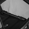 Carucior sport, Lionelo, Azura, Cu 3 roti, Cu baldachin XXL impermeabil, Pliere compacta, Pana la 22 kg, 6-48 luni, Conform cu standardele europene de securitate EN1888-1 si EN1888-2, Gri