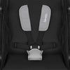 Carucior sport, Lionelo, Azura, Cu 3 roti, Cu baldachin XXL impermeabil, Pliere compacta, Pana la 22 kg, 6-48 luni, Conform cu standardele europene de securitate EN1888-1 si EN1888-2, Gri