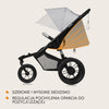 Carucior sport, Lionelo, Azura, Cu 3 roti, Cu baldachin XXL impermeabil, Pliere compacta, Pana la 22 kg, 6-48 luni, Conform cu standardele europene de securitate EN1888-1 si EN1888-2, Gri