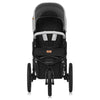Carucior sport, Lionelo, Azura, Cu 3 roti, Cu baldachin XXL impermeabil, Pliere compacta, Pana la 22 kg, 6-48 luni, Conform cu standardele europene de securitate EN1888-1 si EN1888-2, Gri