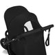 Carucior sport, Lionelo, Azura, Cu 3 roti, Cu baldachin XXL impermeabil, Pliere compacta, Pana la 22 kg, 6-48 luni, Conform cu standardele europene de securitate EN1888-1 si EN1888-2, Negru