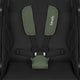 Carucior sport, Lionelo, Azura, Cu 3 roti, Cu baldachin XXL impermeabil, Pliere compacta, Pana la 22 kg, 6-48 luni, Conform cu standardele europene de securitate EN1888-1 si EN1888-2, Verde