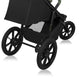 Carucior sport, Lionelo, Azura, Cu 3 roti, Cu baldachin XXL impermeabil, Pliere compacta, Pana la 22 kg, 6-48 luni, Conform cu standardele europene de securitate EN1888-1 si EN1888-2, Verde