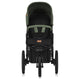 Carucior sport, Lionelo, Azura, Cu 3 roti, Cu baldachin XXL impermeabil, Pliere compacta, Pana la 22 kg, 6-48 luni, Conform cu standardele europene de securitate EN1888-1 si EN1888-2, Verde
