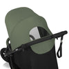 Carucior sport, Lionelo, Azura, Cu 3 roti, Cu baldachin XXL impermeabil, Pliere compacta, Pana la 22 kg, 6-48 luni, Conform cu standardele europene de securitate EN1888-1 si EN1888-2, Verde