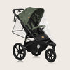 Carucior sport, Lionelo, Azura, Cu 3 roti, Cu baldachin XXL impermeabil, Pliere compacta, Pana la 22 kg, 6-48 luni, Conform cu standardele europene de securitate EN1888-1 si EN1888-2, Verde