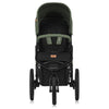 Carucior sport, Lionelo, Azura, Cu 3 roti, Cu baldachin XXL impermeabil, Pliere compacta, Pana la 22 kg, 6-48 luni, Conform cu standardele europene de securitate EN1888-1 si EN1888-2, Verde