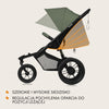 Carucior sport, Lionelo, Azura, Cu 3 roti, Cu baldachin XXL impermeabil, Pliere compacta, Pana la 22 kg, 6-48 luni, Conform cu standardele europene de securitate EN1888-1 si EN1888-2, Verde