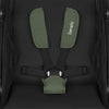 Carucior sport, Lionelo, Azura, Cu 3 roti, Cu baldachin XXL impermeabil, Pliere compacta, Pana la 22 kg, 6-48 luni, Conform cu standardele europene de securitate EN1888-1 si EN1888-2, Verde
