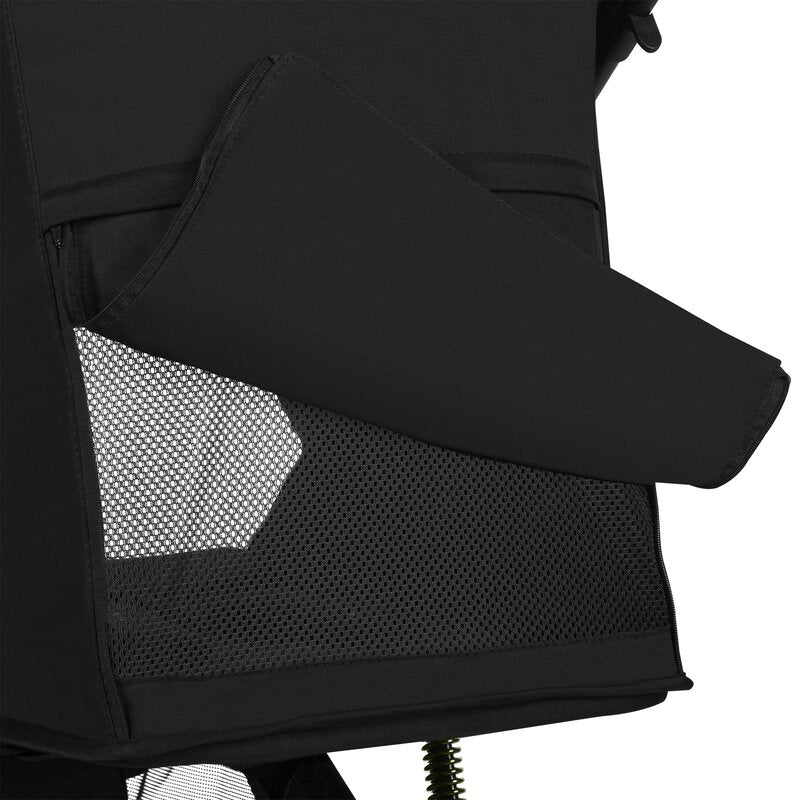 Carucior sport, Lionelo, Azura, Cu 3 roti, Cu baldachin XXL impermeabil, Pliere compacta, Pana la 22 kg, 6-48 luni, Conform cu standardele europene de securitate EN1888-1 si EN1888-2, Verde