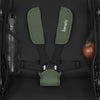 Carucior sport, Lionelo, Azura, Cu 3 roti, Cu baldachin XXL impermeabil, Pliere compacta, Pana la 22 kg, 6-48 luni, Conform cu standardele europene de securitate EN1888-1 si EN1888-2, Verde