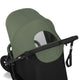 Carucior sport, Lionelo, Azura, Cu 3 roti, Cu baldachin XXL impermeabil, Pliere compacta, Pana la 22 kg, 6-48 luni, Conform cu standardele europene de securitate EN1888-1 si EN1888-2, Verde