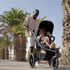 Carucior sport, Lionelo, Azura, Cu 3 roti, Cu baldachin XXL impermeabil, Pliere compacta, Pana la 22 kg, 6-48 luni, Conform cu standardele europene de securitate EN1888-1 si EN1888-2, Verde