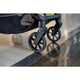 Carucior sport, Lionelo, Bess, Sustine 22 kg, 6 luni+, Capotina impermeabila si protectie SPF 50+, Include suport sticla, Pliere cu o singura mana, Maner pentru transport, Gri