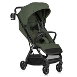 Carucior sport, Lionelo, Bess, Sustine 22 kg, 6 luni+, Capotina impermeabila si protectie SPF 50+, Include suport sticla, Pliere cu o singura mana, Maner pentru transport, Verde