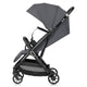 Carucior sport, Lionelo, Bess, Sustine 22 kg, 6 luni+, Capotina impermeabila si protectie SPF 50+, Include suport sticla, Pliere cu o singura mana, Maner pentru transport, Gri
