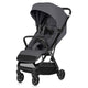 Carucior sport, Lionelo, Bess, Sustine 22 kg, 6 luni+, Capotina impermeabila si protectie SPF 50+, Include suport sticla, Pliere cu o singura mana, Maner pentru transport, Gri