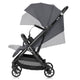 Carucior sport, Lionelo, Bess, Sustine 22 kg, 6 luni+, Capotina impermeabila si protectie SPF 50+, Include suport sticla, Pliere cu o singura mana, Maner pentru transport, Gri