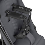 Carucior sport, Lionelo, Bess, Sustine 22 kg, 6 luni+, Capotina impermeabila si protectie SPF 50+, Include suport sticla, Pliere cu o singura mana, Maner pentru transport, Gri
