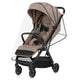 Carucior sport, Lionelo, Bess, Sustine 22 kg, 6 luni+, Capotina impermeabila si protectie SPF 50+, Include suport sticla, Pliere cu o singura mana, Maner pentru transport, Bej