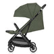 Carucior sport, Lionelo, Bess, Greutate redusa - 7.5 kg, Sustine 22 kg, 6 luni+, Capotina impermeabila, Protectie SPF 50+, Include suport sticla, Pliere cu o singura mana, Compact, Maner pentru transport, Conform cu EN1888-1 si EN1888-2, Verde