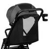 Carucior sport, Lionelo, Cloe, Cu accesorii, Cadru din aluminiu, Pana la 22 kg, Usor, Pliere compacta pentru avion, cu o singura mana, Ideal pentru toate tipurile de suprafete, 6 luni+, Gri - gogobaby.ro
