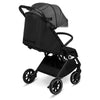 Carucior sport, Lionelo, Cloe, Cu accesorii, Cadru din aluminiu, Pana la 22 kg, Usor, Pliere compacta pentru avion, cu o singura mana, Ideal pentru toate tipurile de suprafete, 6 luni+, Gri - gogobaby.ro