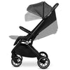 Carucior sport, Lionelo, Cloe, Cu accesorii, Cadru din aluminiu, Pana la 22 kg, Usor, Pliere compacta pentru avion, cu o singura mana, Ideal pentru toate tipurile de suprafete, 6 luni+, Gri - gogobaby.ro