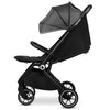 Carucior sport, Lionelo, Cloe, Cu accesorii, Cadru din aluminiu, Pana la 22 kg, Usor, Pliere compacta pentru avion, cu o singura mana, Ideal pentru toate tipurile de suprafete, 6 luni+, Gri - gogobaby.ro