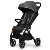 Carucior sport, Lionelo, Cloe, Cu accesorii, Cadru din aluminiu, Pana la 22 kg, Usor, Pliere compacta pentru avion, cu o singura mana, Ideal pentru toate tipurile de suprafete, 6 luni+, Gri - gogobaby.ro