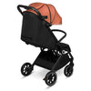 Carucior sport, Lionelo, Cloe, Cu accesorii, Cadru din aluminiu, Pana la 22 kg, Usor, Pliere compacta pentru avion, cu o singura mana, Ideal pentru toate tipurile de suprafete, 6 luni+, Maro - gogobaby.ro
