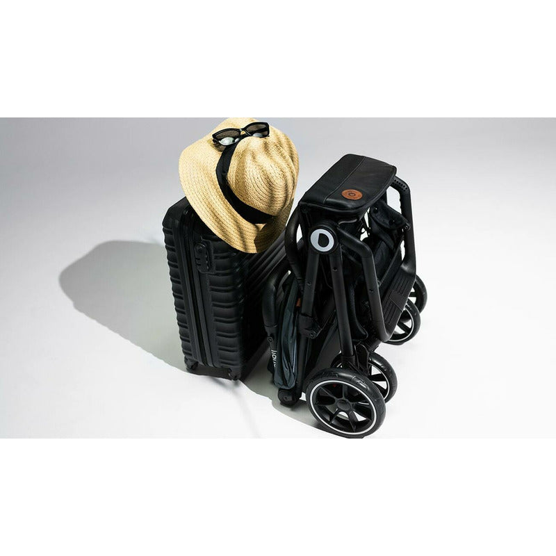 Carucior sport, Lionelo, Cloe, Cu accesorii, Cadru din aluminiu, Pana la 22 kg, Usor, Pliere compacta pentru avion, cu o singura mana, Ideal pentru toate tipurile de suprafete, 6 luni+, Maro
