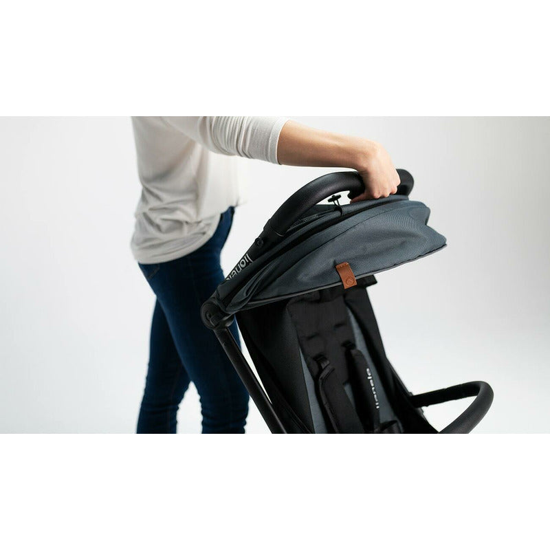Carucior sport, Lionelo, Cloe, Cu accesorii, Cadru din aluminiu, Pana la 22 kg, Usor, Pliere compacta pentru avion, cu o singura mana, Ideal pentru toate tipurile de suprafete, 6 luni+, Maro