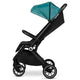 Carucior sport, Lionelo, Cloe, Cu accesorii, Cadru din aluminiu, Pana la 22 kg, Usor, Pliere compacta pentru avion, cu o singura mana, Ideal pentru toate tipurile de suprafete, 6 luni+, Verde Smarald