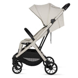 Carucior sport, Lionelo, Cloe Plus, Cu accesorii, Cadru din aluminiu, Pana la 22 kg, Usor, Pliere compacta pentru avion, cu o singura mana, Ideal pentru toate tipurile de suprafete, 6 luni+, Bej